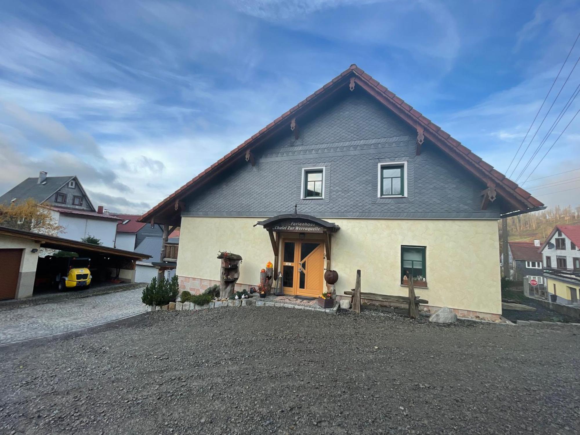Ferienhaus Chalet Zur Werraquelle Masserberg Exterior foto